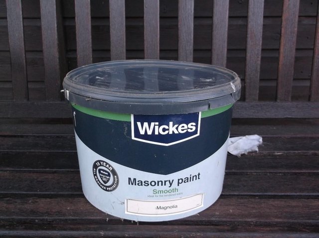 Preview of the first image of WICKES MASONRY PAINT FOR SALE.