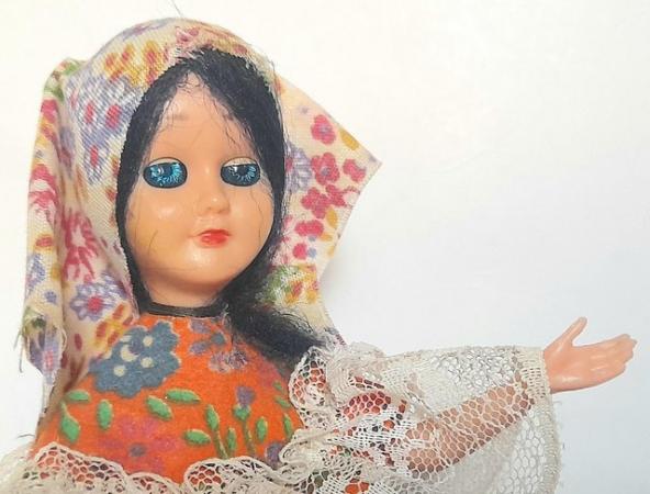 Image 2 of LUCIA * ITALIAN TRADITIONAL DOLL 16 cm GOOD