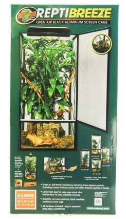 Image 3 of Zoo Med XL Reptibreeze enclosure ideal for chameleon