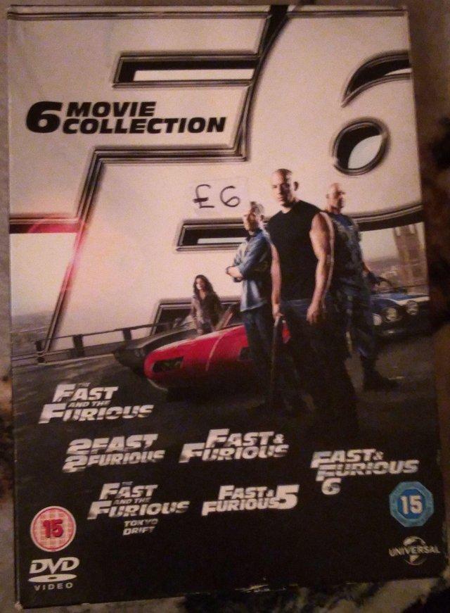 Preview of the first image of Fast & Furious 6 Movie Collection DVD Box Set.