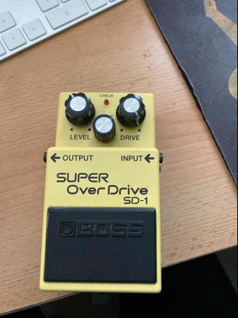 Image 1 of BOSS SD-1 OVERDRIVE, spice up your playing.