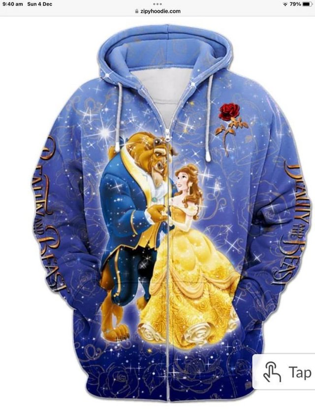 Preview of the first image of Disney hoodies……………………………………...