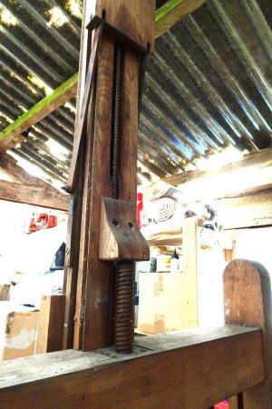 Image 6 of LEFRANC Vintage Artists Easel With Winding Handle