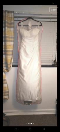 Image 6 of BHS Wedding dress size 14