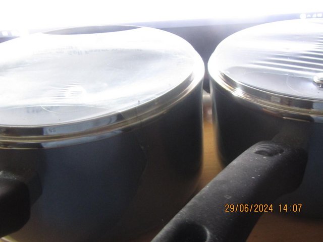 Preview of the first image of Brand new Teflon pans - 2 - 18" and 22"..