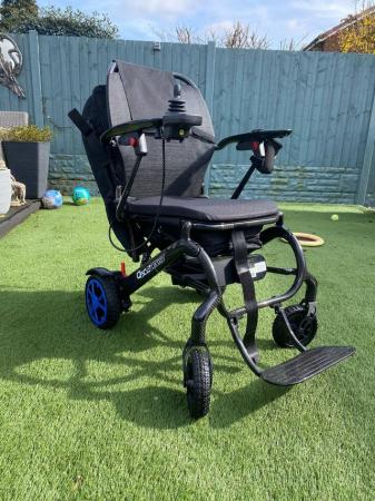 Image 3 of QUICKIE Q50 R Carbon Foldable Powered Wheelchair