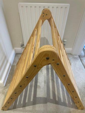 Image 3 of Wooden toddler climbing frame