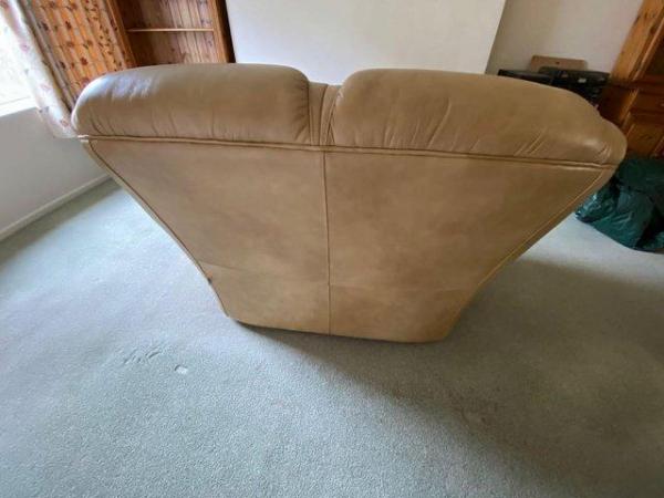 Image 3 of Bardi Italian Leather 2 seater sofa settee