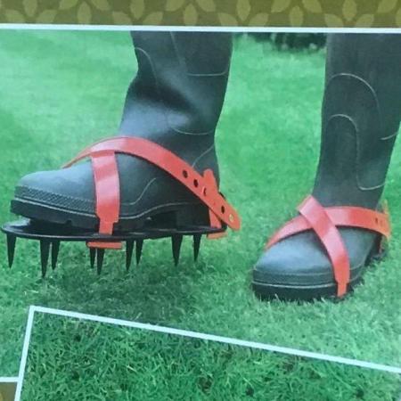 Image 2 of Unused, original box, Super Tough Lawn Spike Shoes.