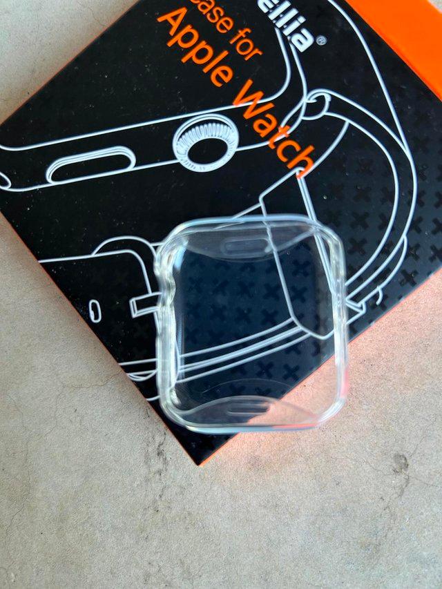 Preview of the first image of Apple Watch Clear Case for Series 5 40mm. NEW.
