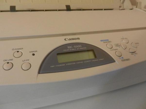 Image 1 of Canon BJC 5500 A2 Printer