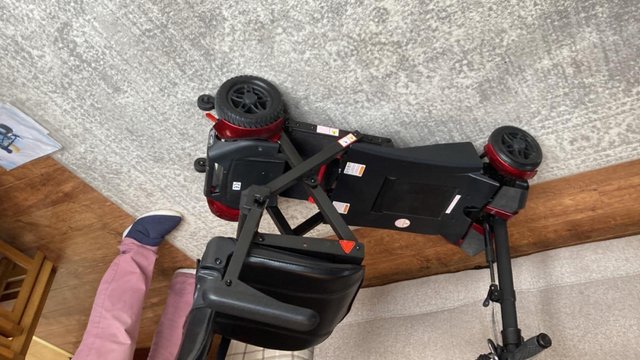Preview of the first image of Fully automatic folding mobility scooter.