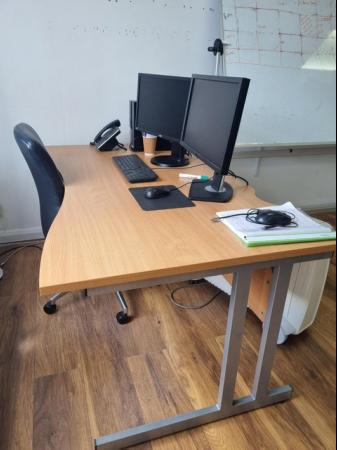 Image 1 of AS NEW OFFICE DESKS DUE TO OFFICE MOVE