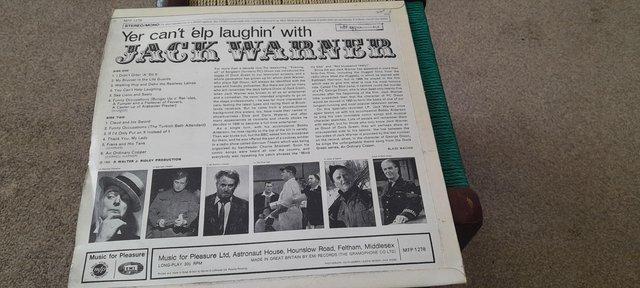 Image 2 of Jack Warner LP - Yer can't 'elp laughin' with