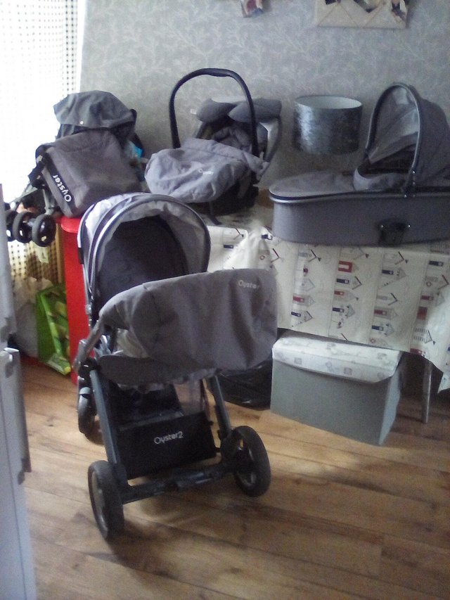 Preview of the first image of 3 in 1 pram/pushchair in good condition.