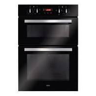 Preview of the first image of CDA BUILT IN ELECTRIC DOUBLE OVEN BLACK-TOUCH CONTROL-SUPERB.