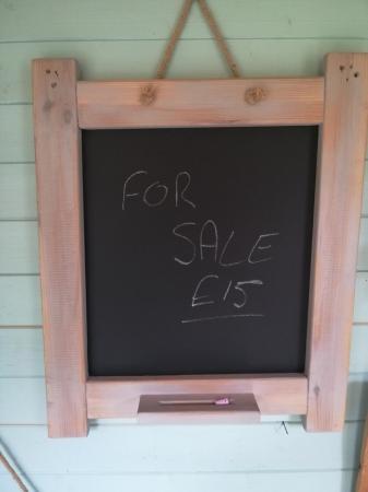 Image 2 of Rustic hand made chalkboard