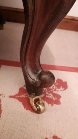 Image 4 of Antique Victorian Curved Back Arm Chair