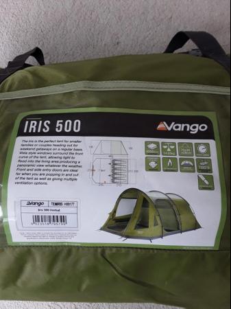 Image 1 of Vango Iris 500 Delux Family Tent With Extras (Icarus 500)