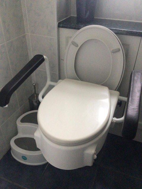Preview of the first image of Invacare Toilet Seat Raiser - As New.