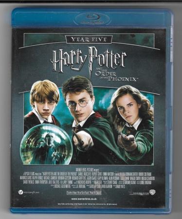 Image 2 of Harry Potter 5 & 6. 2 Blu Ray Discs Order of the Phoenix +