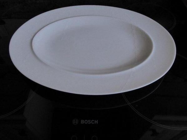 Image 2 of DENBY 'White' LARGE OVAL PLATTERS