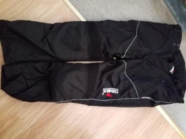 Image 1 of Motorbike overtrouser ,Armoured, mint, condition worn twice