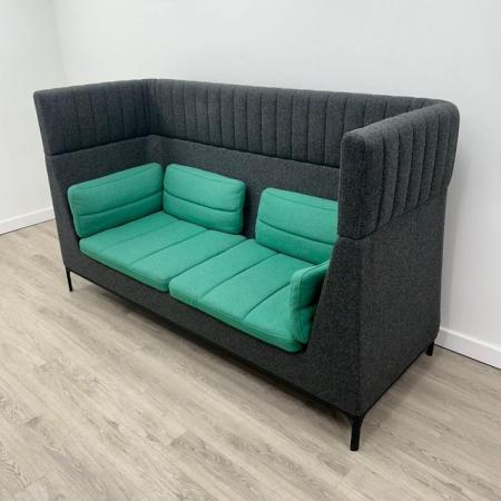 Image 1 of Allermuir Haven High-Back Booth Sofa