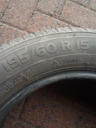 Image 3 of Michelin Energy Tyre 195/60x15 V.