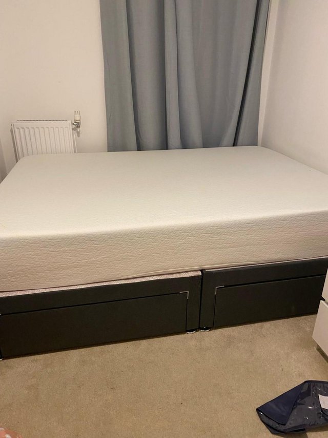 Preview of the first image of Small Double Mattress (4') (FREE Bedframe).
