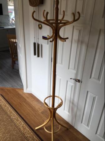 Image 1 of FREE STANDING COAT STAND IN PINE