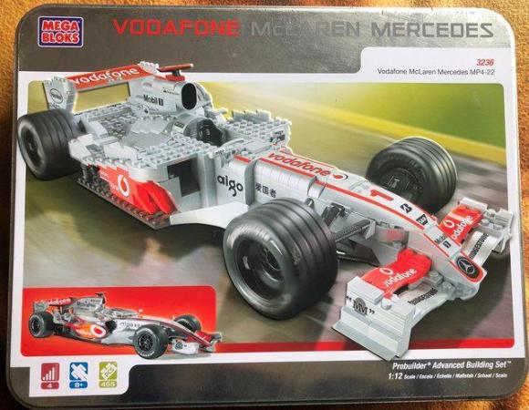 Image 3 of Mega Bloks McLaren MP4-22 Formula 1 car