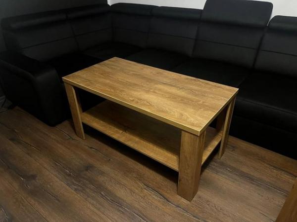 Image 2 of Solid wood coffee table - like new 120Lx80Wx60H