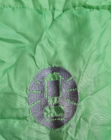 Image 3 of Lime Green Coleman Pacific Junior Sleeping Bag   BX43