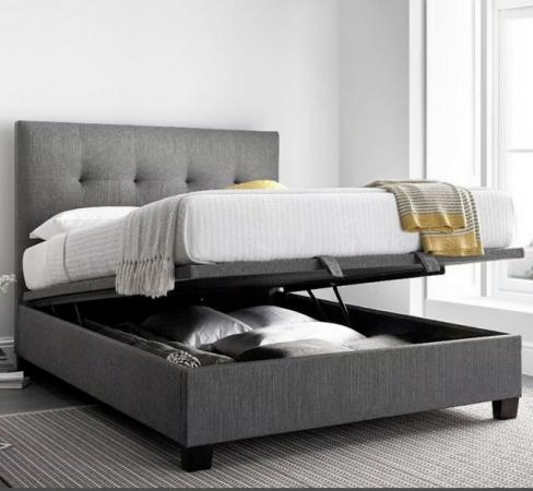 Image 2 of Superking Ottoman Bed Frame