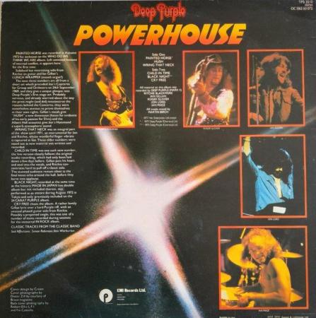 Image 3 of DEEP PURPLE ‘Powerhouse’ 1977 UK 1st pressing LP. EX+/VG+