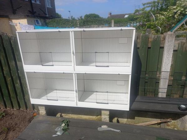 Image 1 of Upvc breeding cages..large doubles
