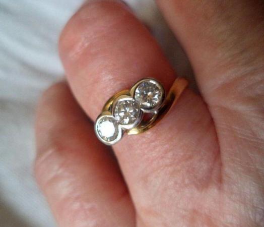 Image 2 of 18ct Yellow Gold 0.50ct Diamond Ring