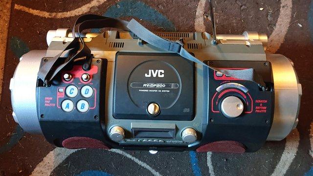 Image 2 of JVC DP200 Boombox CD / Radio / Cassette