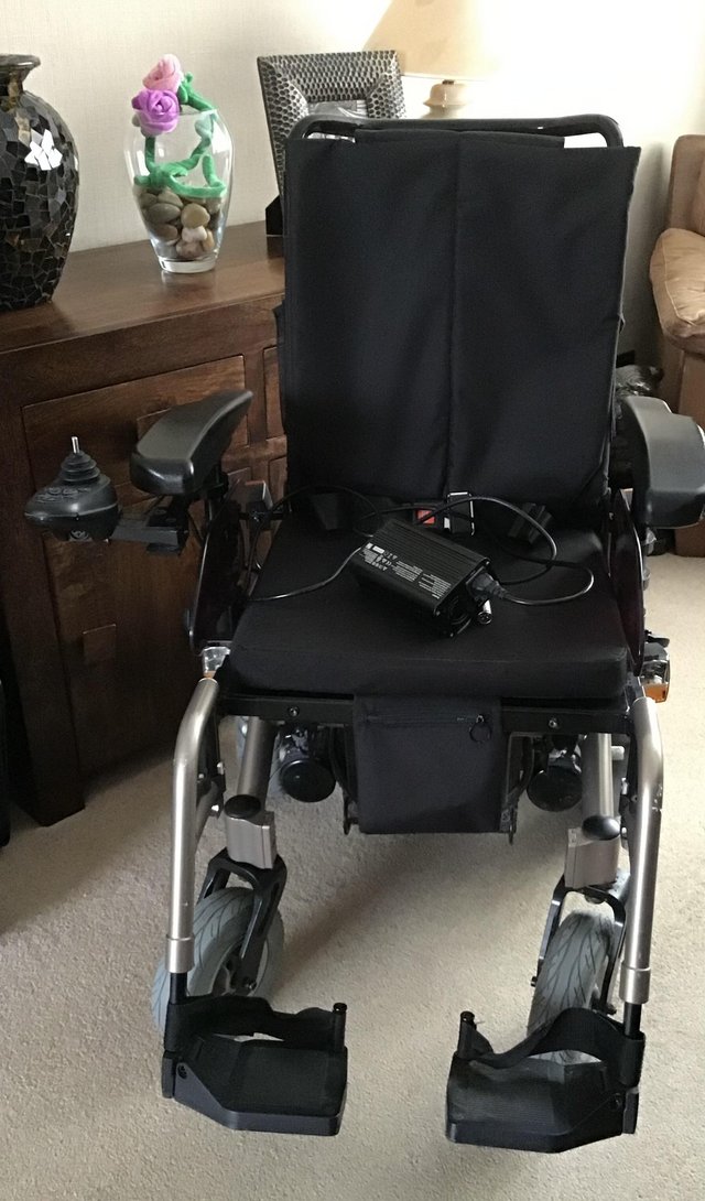 Preview of the first image of Electric wheel chair Kymco k-active power chair.