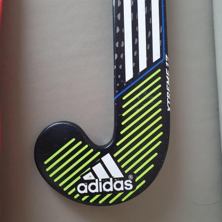 Image 1 of Adidas X17 compo 5 hockey stick, carry case & shin pads