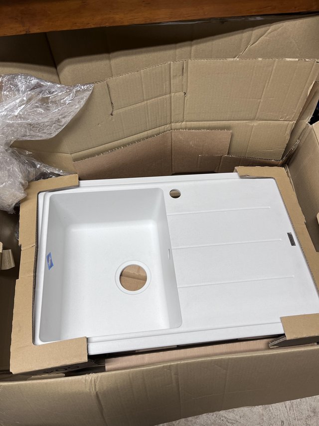 Preview of the first image of Franke kitchen sink. Brand new still boxed..