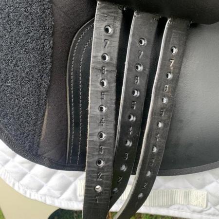 Image 5 of Saddle Company 17" Vicenza Gp saddle (S3131)