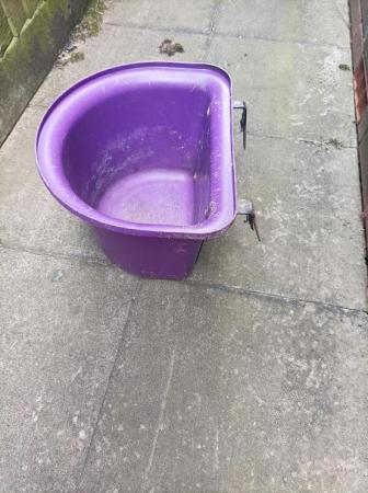 Image 3 of Feed bucket to hang on stable door