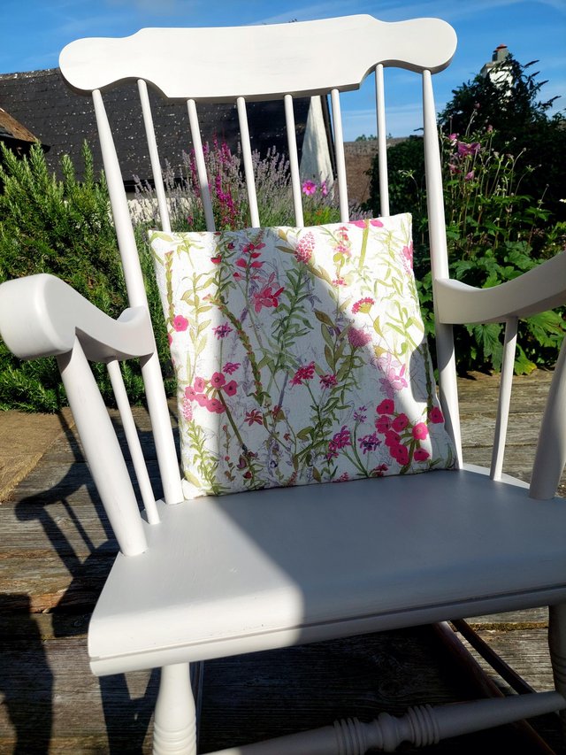 Preview of the first image of Rocking chair painted with Frenchic.