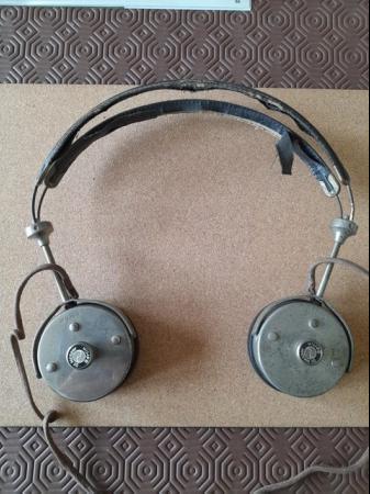 Image 2 of Dr Nesper antique 2000ohm headphones