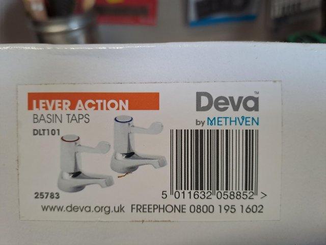Preview of the first image of DEVA LEVER TYPE CHROME BASIN TAPS.