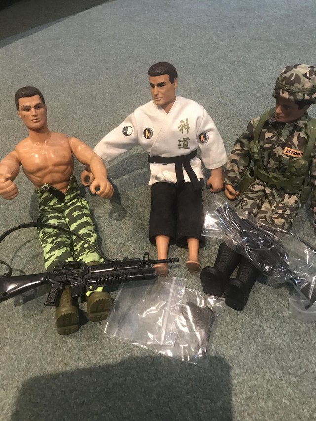 Preview of the first image of Action Men Bundle - 3,Figures.
