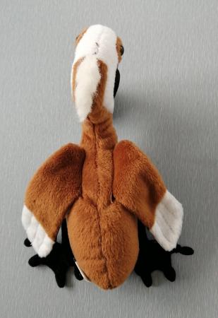Image 4 of A Giant Star Small Brown Oelican Soft Toy. 8" Tall.