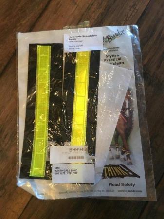 Image 3 of SOLD..Hi Vis items… tail guard… breastplate bands… head band